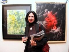 picture of Béatrice Burel expose à la galerie d'art contemporain Styl'art cadre à Gaillon