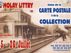 Foto 25 & 26 juillet -LE MOLAY LITTRY - 29ème salon de la CARTE POSTALE & de la COLLECTION