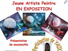 foto di Les 11 et 12 novembre 2017 - Exposition de peinture et de sculptures sur craie de Matrix et YAOX