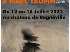photo de Exposition de peintures et sculptures de Philippe Lefebvre et Marc Taupin au château de   Regnéville-sur-Mer