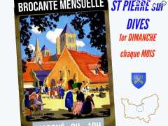 Foto Marché mensuel d'Antiquités-Brocante de St PIERRE en AUGE